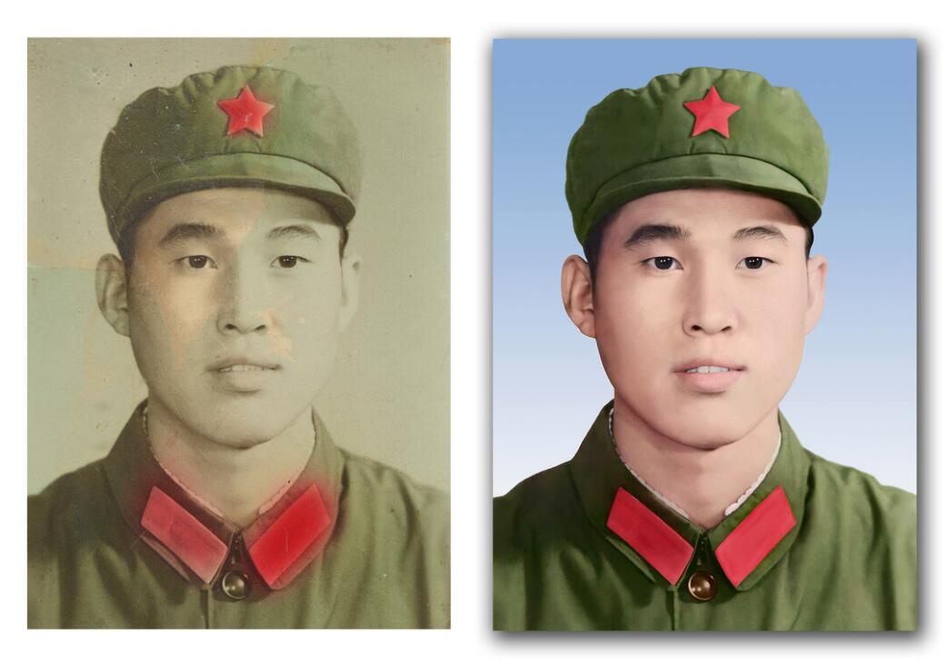 加茂镇破损照片修复-18
